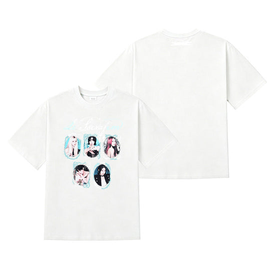 LE SERAFIM T SHIRTS 100% COTTON