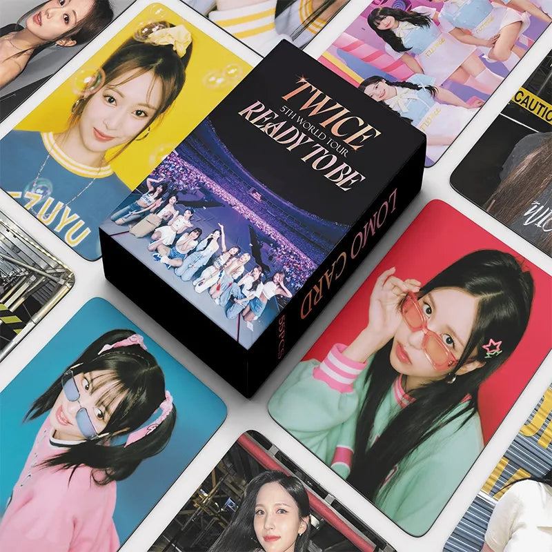 CARTES PHOTO TWICE READY TO BE 55 PCS