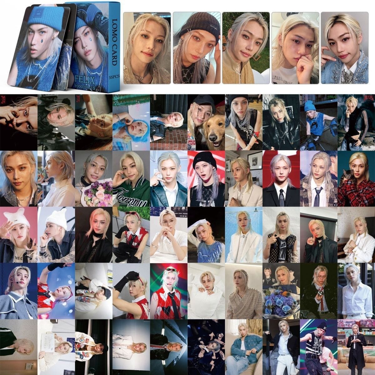 STRAY KIDS PHOTOCARDS KARMA, ATE, HOP, GIANT, 5 STAR, MANIAC, MAXIDENT + VARIOUS OPTIONS!✨ (55 PCS)