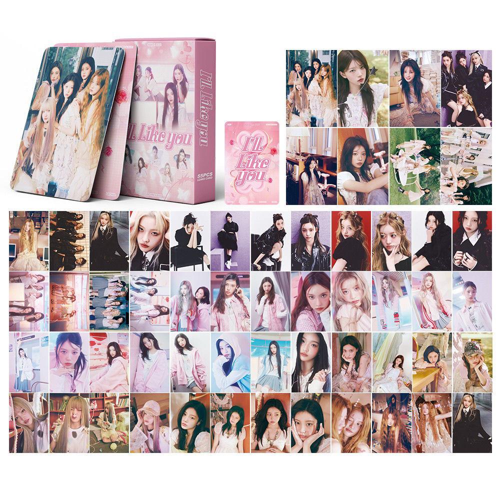 ILLIT I´LL LIKE YOU PHOTOCARDS 55 PIÈCES