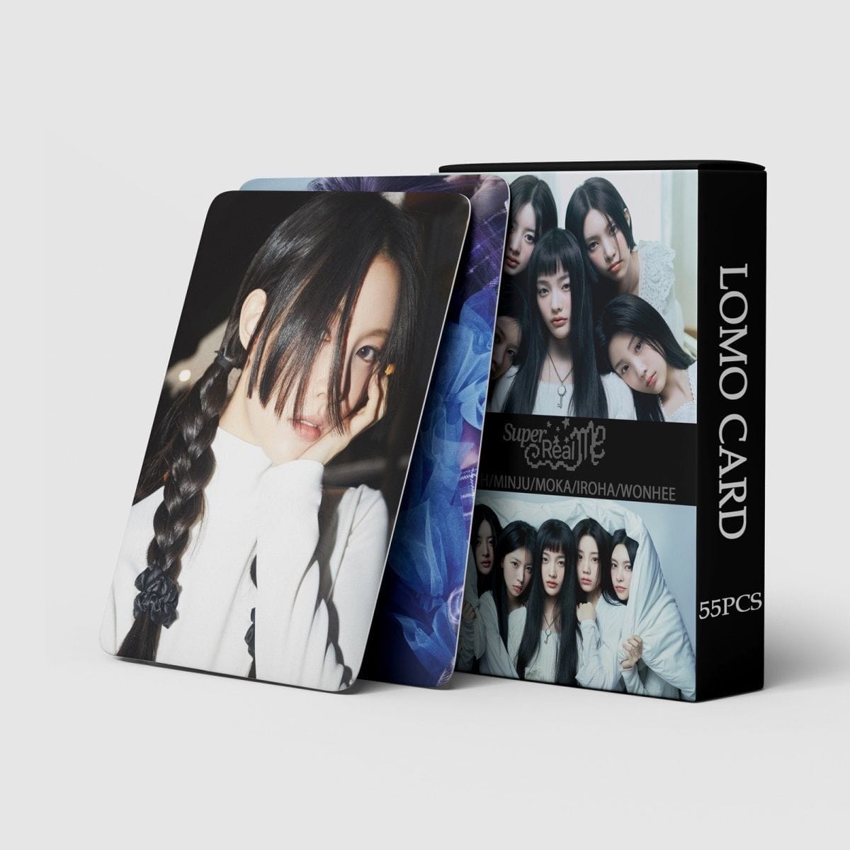 ILLIT SUPER REAL ME PHOTOCARDS 55 PIÈCES