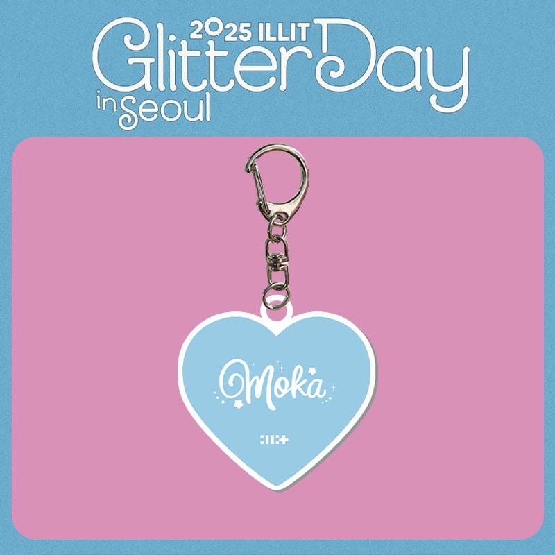 ILLIT PORTE-CLÉS GLITTERDAY