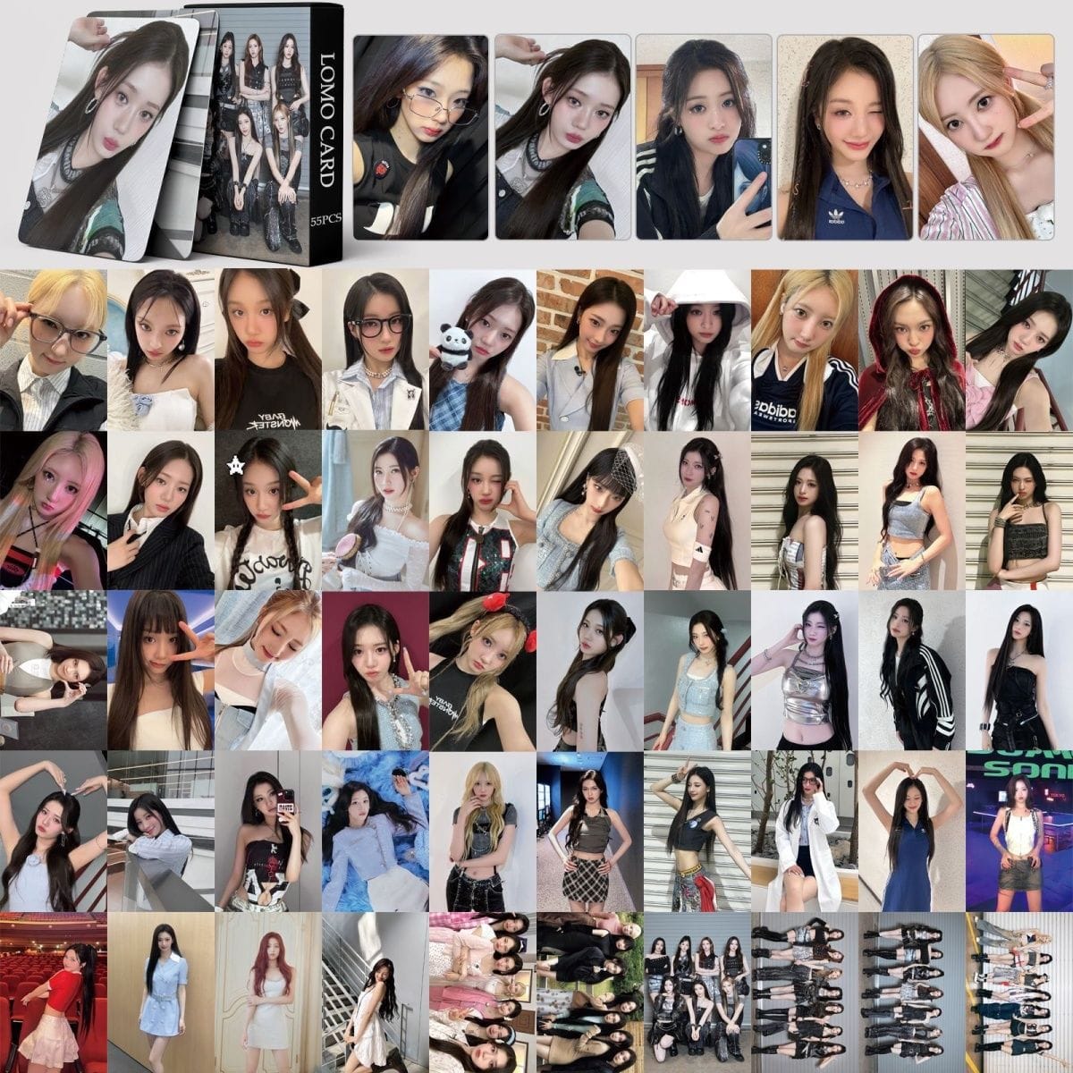 BABYMONSTER PHOTOCARDS SEE YOU THERE 55 PIÈCES
