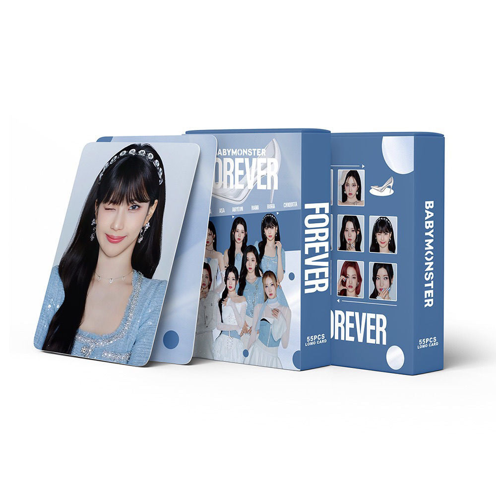 BABYMONSTER PHOTOCARDS FOREVER 55 PIÈCES