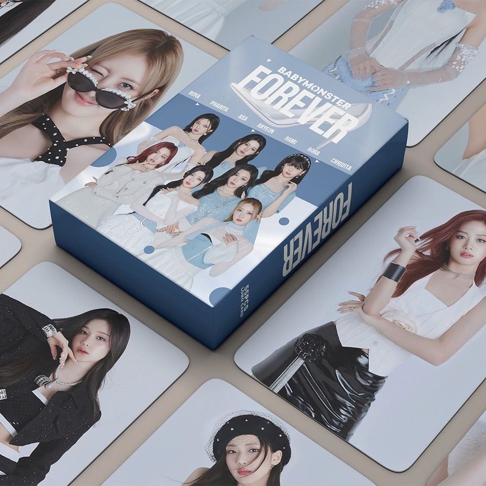 BABYMONSTER PHOTOCARDS FOREVER 55 PIÈCES