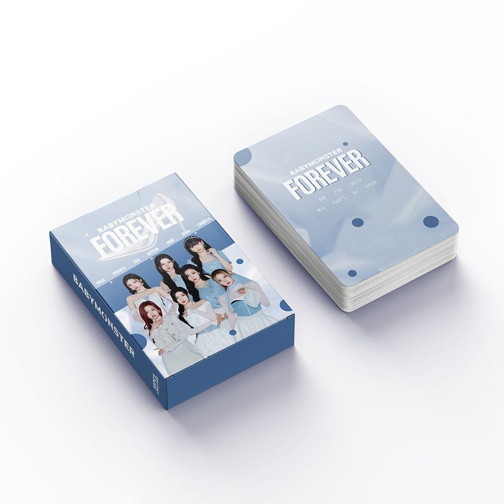 BABYMONSTER PHOTOCARDS FOREVER 55 PIÈCES