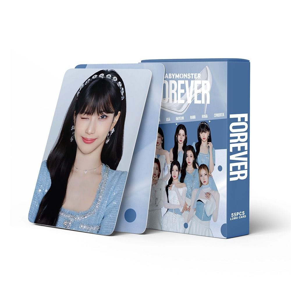 BABYMONSTER PHOTOCARDS FOREVER 55 PIÈCES