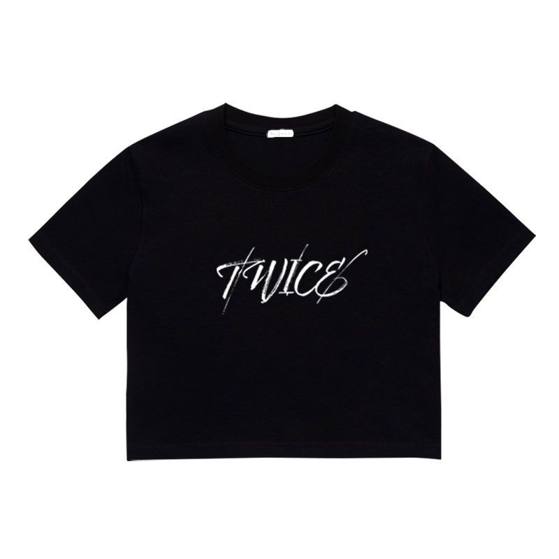 TWICE READY TO BE HAUTS COURTS/T-SHIRTS 100% COTON