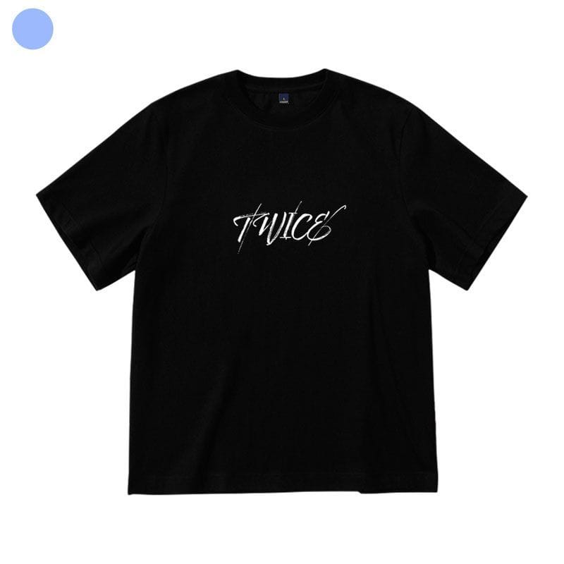 TWICE READY TO BE HAUTS COURTS/T-SHIRTS 100% COTON