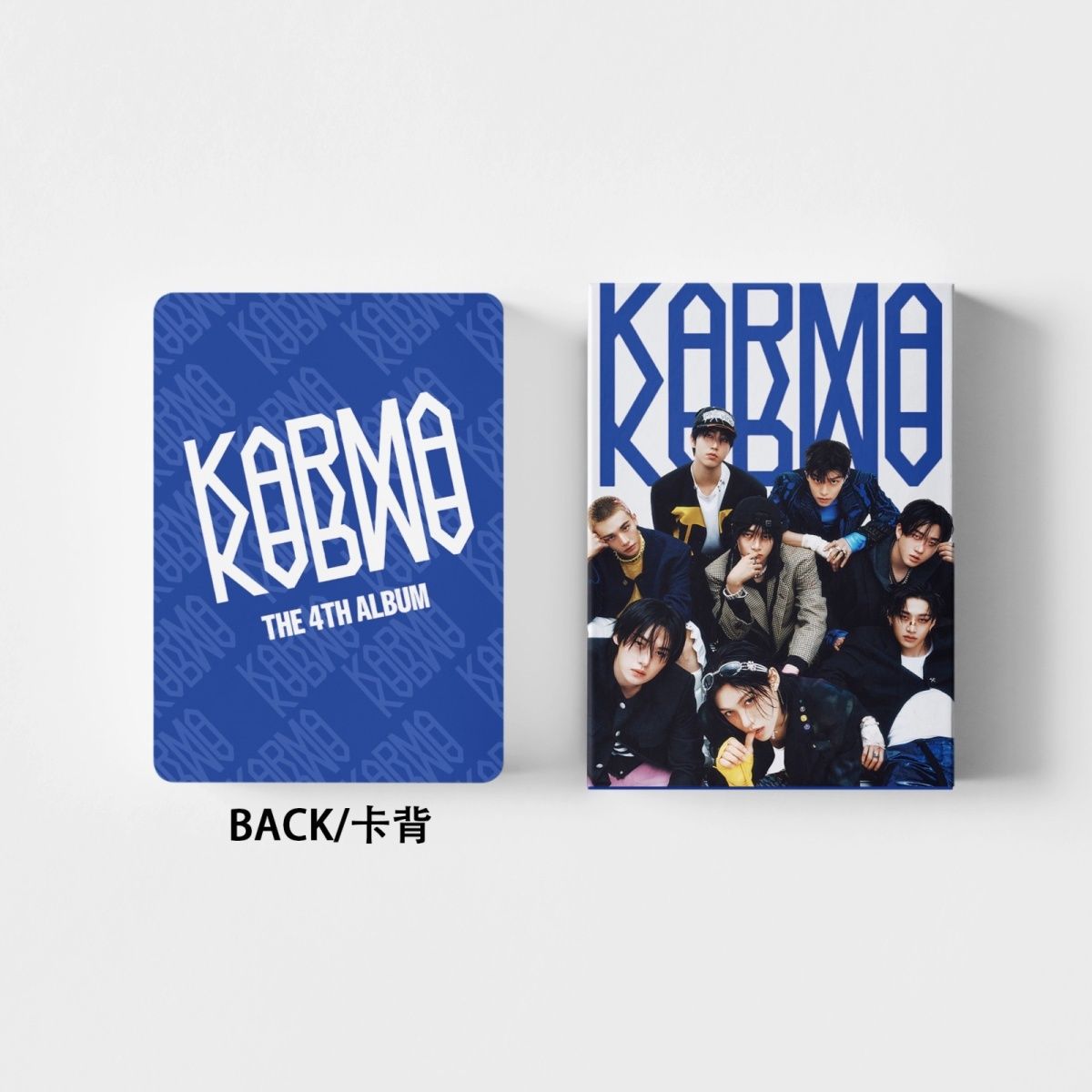 PHOTOCARDS STRAY KIDS KARMA 127 PCS (55 cartes + 72 autocollants)