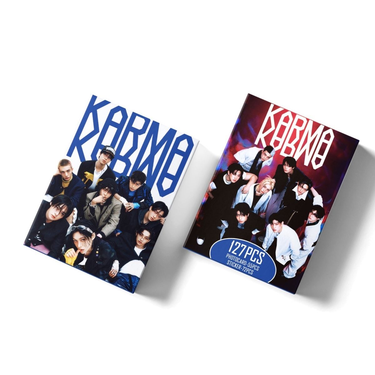 PHOTOCARDS STRAY KIDS KARMA 127 PCS (55 cartes + 72 autocollants)