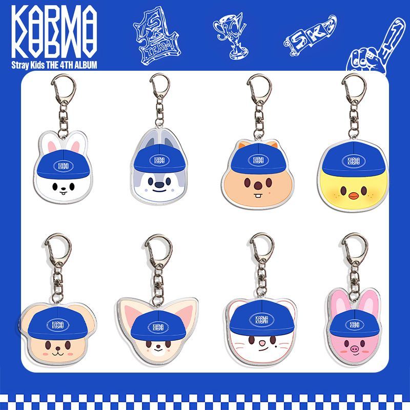 STRAY KIDS KARMA PORTE-CLÉS SKZOO