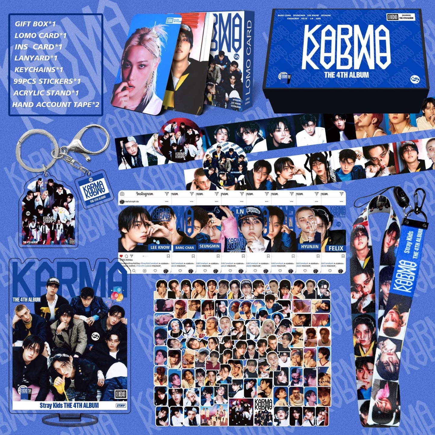 STRAY KIDS KARMA COFFRET CADEAU