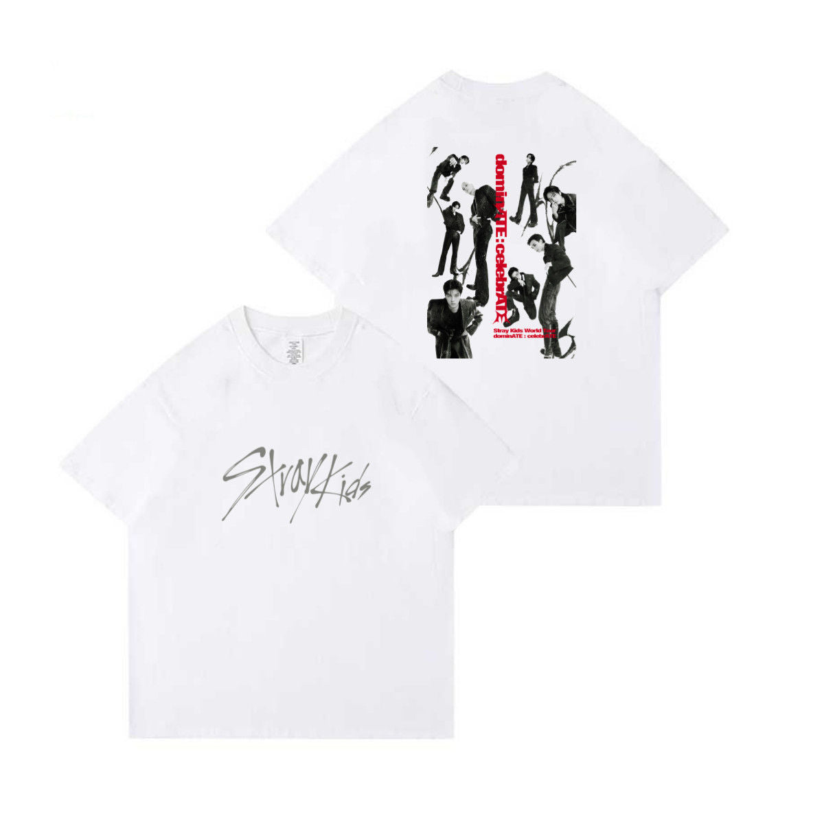 STRAY KIDS DOMINENT : T-SHIRTS 100 % COTON CÉLÉBREZ