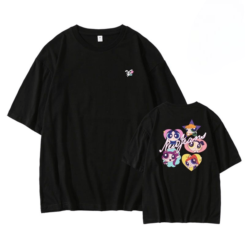 T-SHIRT NEWJEANS GET UP 100 % COTON (divers coloris)