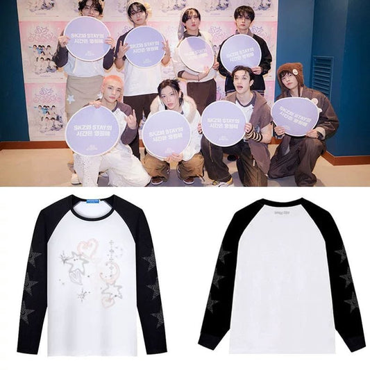 STRAY KIDS  SKZ 5'CLOCK LONG SLEEVE T-SHIRT