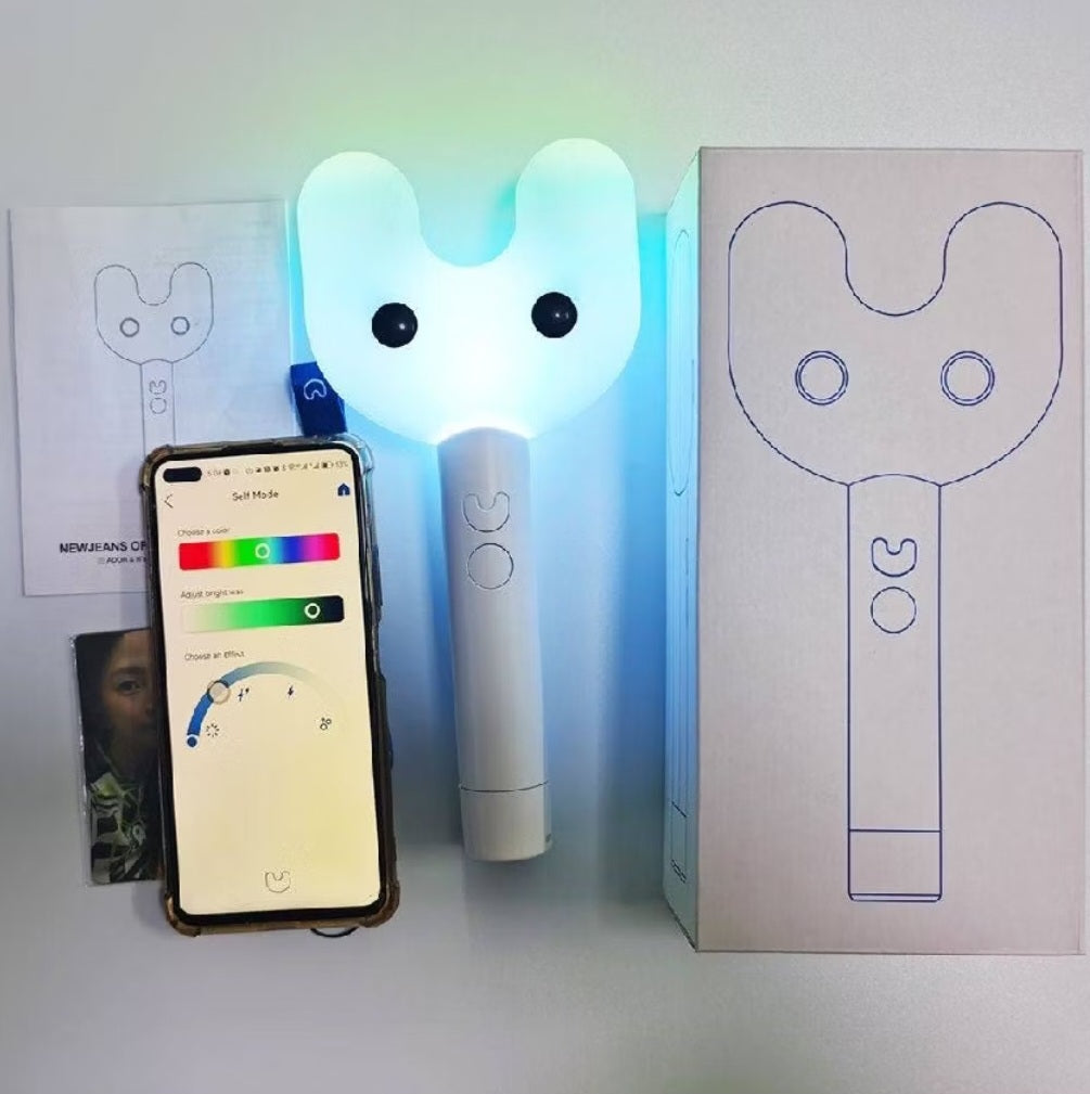 LIGHTSTICK NEWJEANS NJZ BLUETOOTH AVEC PHOTOCARDS