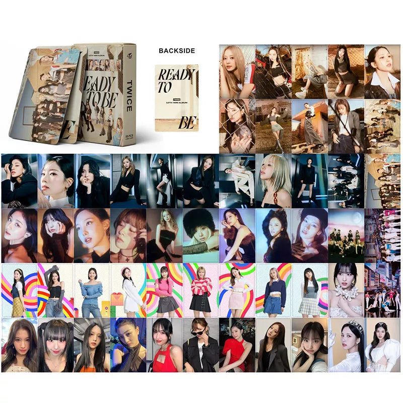 TWICE MERCH READY TO BE 55 CARTES PHOTO