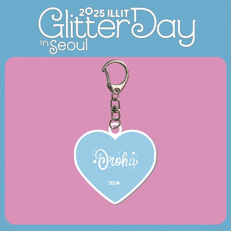ILLIT PORTE-CLÉS GLITTERDAY