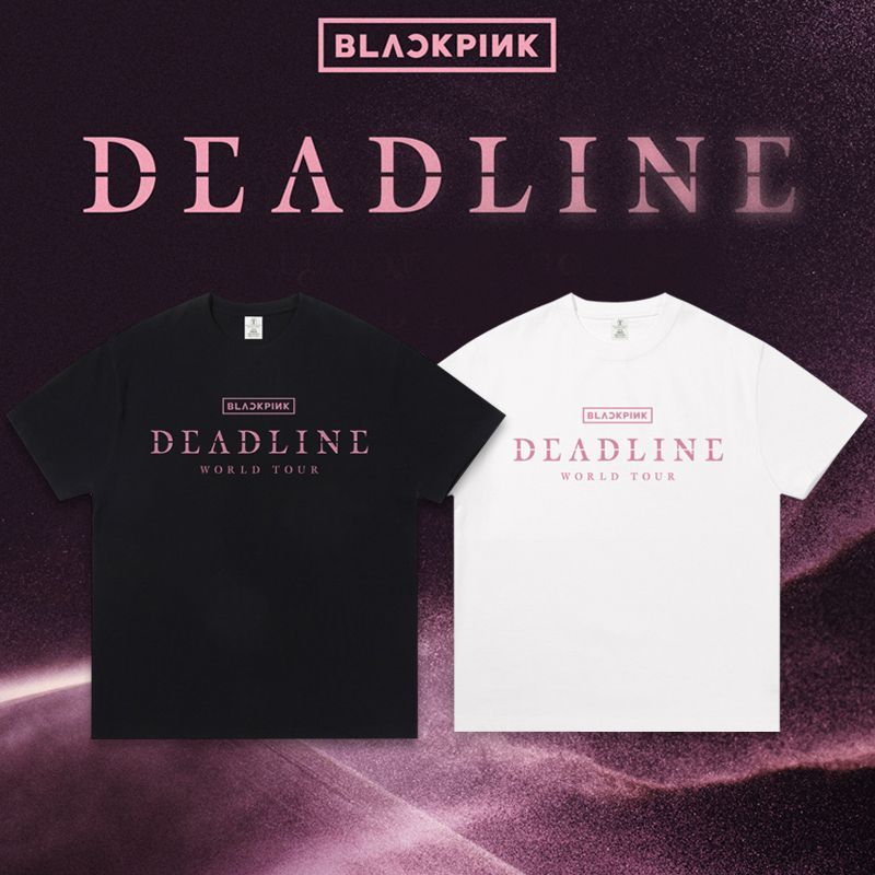 BLACKPINK DEADLINE T-SHIRTS 100% COTTON