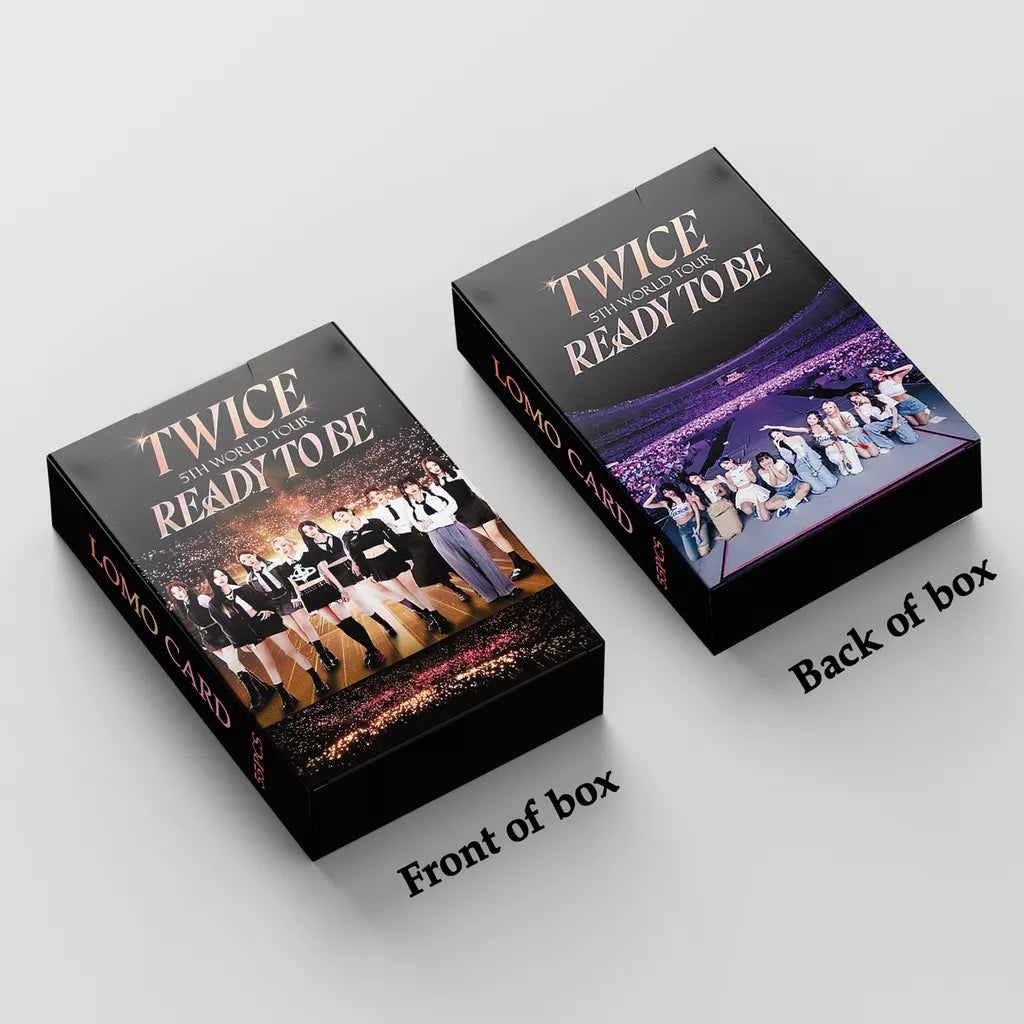 CARTES PHOTO TWICE READY TO BE 55 PCS