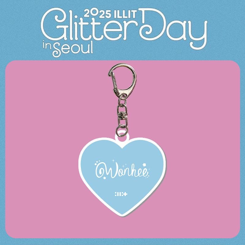 ILLIT PORTE-CLÉS GLITTERDAY